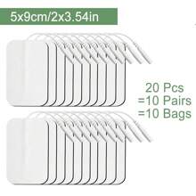 各种尺寸电极垫 2mm 针连接器替换凝胶垫 高品质 EMS 按摩贴片 适用于 TENS 装置 无纺布肌肉刺激器 最优价格 - 彩色 - 查看 21