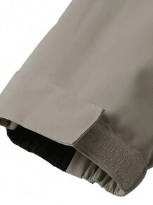 Chaqueta informal para hombres de estilo boyfriend para uso al aire libre, escalar y ocio, con capucha desmontable - Conjunto de ropa para caminatas con características de bloqueo de color, impermeable y cortavientos, ideal como regalo de Navidad y Acción de Gracias - Caqui - Ver 9