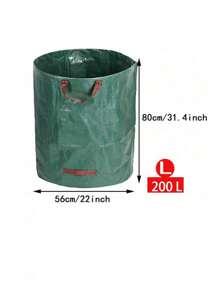 Outdoor Waterproof Large Capacity Leaf Storage Bag, Foldable Garden Yard Trash Waste Collection Bag - Multicolor - View 11