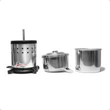 Extrator Espremedor Laranja Limão Industrial Profissional Bivolt Inox Copo 3 Litros