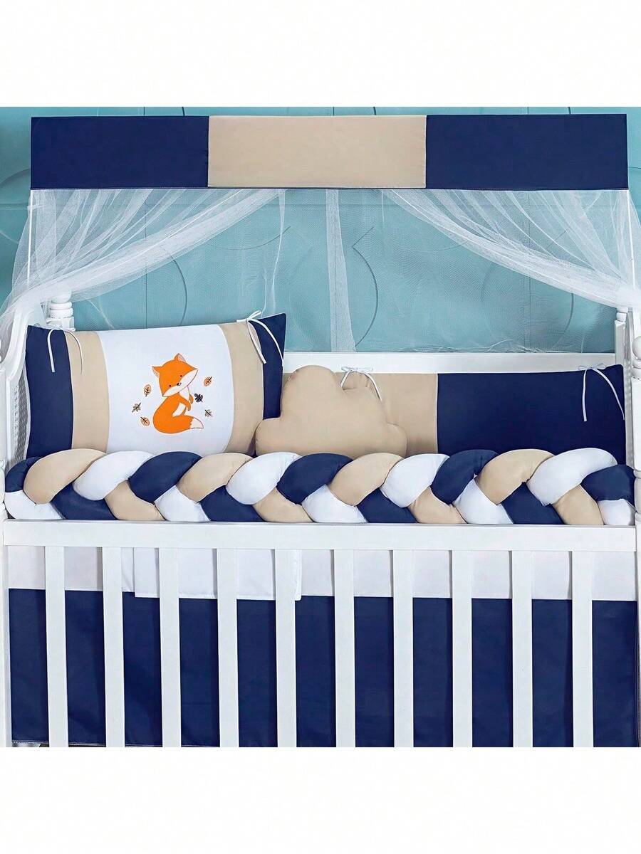 COMPLETE AMERICAN AND NATIONAL SLIM BABY CRIB KIT, FITS CRIB WITH MATTRESS UP TO 130CM X 70CM PROMOTION - 藍狐 - 查看 1