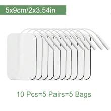 各种尺寸电极垫 2mm 针连接器替换凝胶垫 高品质 EMS 按摩贴片 适用于 TENS 装置 无纺布肌肉刺激器 最优价格 - 彩色 - 查看 20