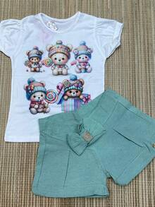 Children's Set For Girls / Children's Clothing For Girls / Children's Set For Girls / REF 164 - Nhiều màu - Xem 2