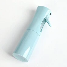 6 pièces/1 pièce Brumisateur continu pour cheveux, bouteille de vaporisateur vide fine petite Brume Bouteilles de vaporisateur pour produits coiffants bouclés, plantes (Noir)
