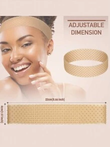 1 Stück Hautfarbenes tragbares rutschfestes Silikon Haarband Perückenkappe, Rückkehr zur Schule, Reise-Urlaubsartikel, Haarzubehör für Frauen, Haarkräusler, Lockenbürste, Lockenwickler, Produkte für lockiges Haar, Lockenstab, Lockenwickler für Haarkräuselung, Werkzeuge für lockiges Haar, Haarwickler, Haarwickler, Lockiges Haar, Hitzefrei Locken, Hitzefrei Locken, Haarkräusler, Friseur, Haarkräusler, Friseurzubehör, Lockenwickler, Produkte für lockiges Haar, Lockenstab, Lockenwickler für Friseurausrüstung, Zubehör, Haarkräuselung, Werkzeuge für lockiges Haar, Haarwickler, Weihnachten, Hitzefrei Wellen, Reiseessentials, Reiseessential, Frisur, Friseurhandwerk