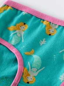 12 Pieces Of Four Seasons Young Girl Comfortable Underwear, Children's Underwear, Children's Underwear