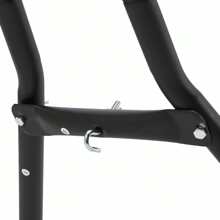 Heavy-Duty Steel Hammock Stand, 130 * 40 * 51in/110 * 35 * 45in  For 2 People, Portable Design, For 9.5 To 14 Ft Hammocks, Ideal For Outdoor Balconies, Porches, Patios, Decks And Backyards - Black-Small Size - View 6