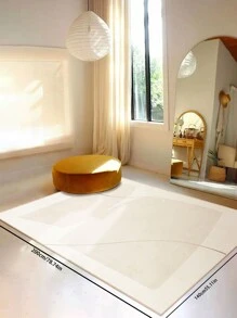 1 szt. aksamitny dywanik do salonu i sypialni, dekoracyjny dywan z łabędziem na sofę, stolik kawowy, przedpokój, kuchnię i drzwi wejściowe.