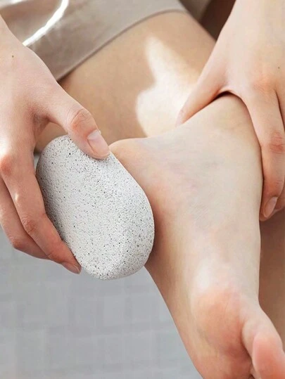 1/2pcs Natural Pumice Stone, Pedicure Tools Hard Skin Callus Remover For Feet And Hands, Foot File Exfoliation To Remove Dead Skin, And Calluses