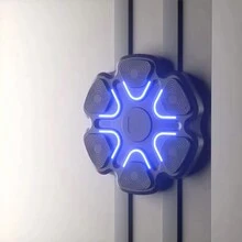 Smart Music Boxing Trainer, Reaction Wall Punching Bag, Rhythm Training For Adults, Home Workout - Black - View 6