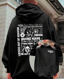 Bruno In Brazil Tour Mars Sweatshirt Bruninho Locked Out Of Heaven - Black - View 1