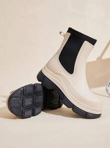 New Design Women Waterproof Rain Boots, Rubber Boots, Anti-Slip Soft Bottom Galoshes