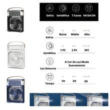 Air Cooler Fan Large Size Table Fan Hot Days Air Conditioner 3 Speeds - trắng - Xem 5