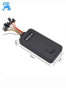 CINDI SAMI GPS Antirrobo Intercomunicador De Voz Localizador GPS Con Control Remoto Y Alarma De Altavoz - Negro - Ver 7