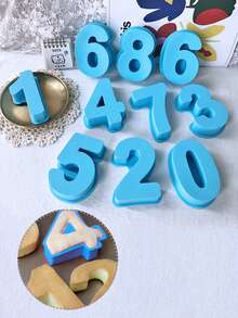 26 Letter Symbol Silicone Mold, Desktop Jewelry Candle Baking Creative Cake Mold Resin Drop Glue Mold - Multicolor - View 8