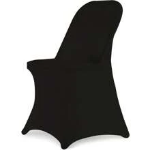 HAINARverS Stretch Spandex Folding Chair Covers 30PCS Universal Fitted Chair Cov - 白色 - 查看 9