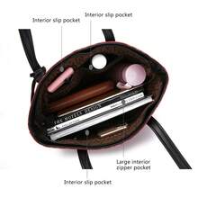 Mulikeer MKF Collection Aylet M Tote With Mini Handbag And Wristlet Pouch By Mia K - Màu Tím - Xem 4