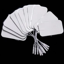 各种尺寸电极垫 2mm 针连接器替换凝胶垫 高品质 EMS 按摩贴片 适用于 TENS 装置 无纺布肌肉刺激器 最优价格 - 彩色 - 查看 8