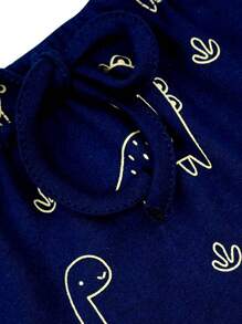 BEBE FOFUXO Baby Set Short Bodysuit And Printed Diaper Cover (S/M/L/XL)