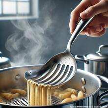 Professional Stainless Steel High Temperature Skimmer - Bạc - Xem 3