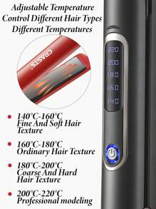 CRASTS CRASTS Professional Hair Straightener, Heatting Fast,Quick Temperature Adjustment,Titanium Hard Plate,Home&Salon Use,Hair Care Gift