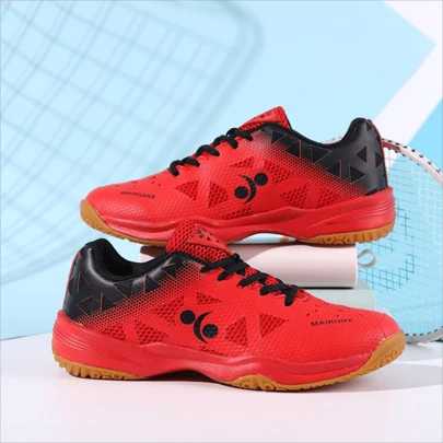 New Comfortable Lightweight Fashionable Casual Colorblock Tennis/Badminton/Training Shoes For Teenagers And Young Men (Please Order One Size Up As The Shoes Run Small)