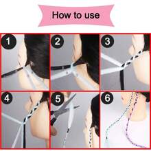 Jumbo Braids Hair Extensions Kanekalon Synthetic Hair 1Pcs 24inch Crochet Braiding Hair (40 Colors) 24inch Braiding Hair Extensions Braiding Hair, Ombre Jumbo Braids, Braids For African Braids, Synthetic Fiber Hair Extension For Crochet Braiding Hair Black Red Green - A25 - 查看 2