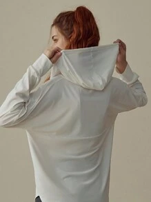 Summer Workout Women's High-End Yoga Shirt, Jogging Top, Fitness Jacket, Sun Protection Outwear For Running