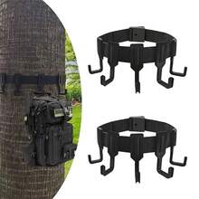 Tree Stand Hanging Hook Set Tree Stand Hanger With Hook, Tree Stand Tree Stand Gear Hanger For Hunting Gear - Black - View 6