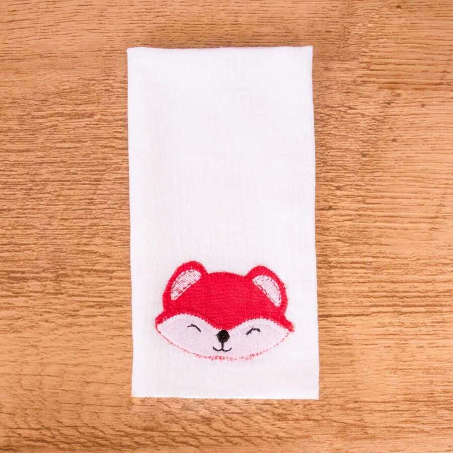 5 100% Cotton Plush Mouth And Shoulder Bib Towels Maternity Kit - Màu xanh ngọc - Xem 1
