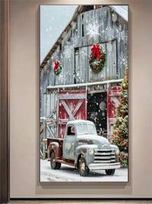 1 bộ tranh đính đá 5D họa tiết Giáng sinh, thích hợp cho người mới bắt đầu, tuyệt vời cho gia đình, văn phòng hoặc làm quà tặng cho mẹ, năm mới, lễ Phục sinh hoặc Giáng sinh - Nhiều màu - Xem 4