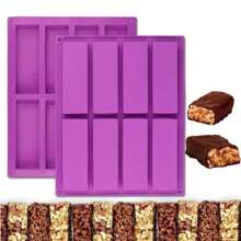 Restaurant Chef Cake Mold Rectangular Chocolate Silicone Tableware Mold Soap Baking Mold Bar Wine Glass Ice Mold DIY Kitchen Tool Decoration Mold