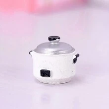 1/9pcs Retro Mini Home Appliance Fridge Magnets, Resin Black & White TV, Radio, Fan, Wall Clock, European Camera Decorative Stickers - Multicolor - View 13