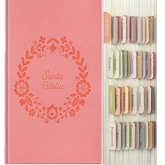 西班牙语圣经标签、75 个标签、波西米亚风格主题、男女用层压圣经标签、西班牙语圣经标签、西班牙语圣经标签、研读版圣经标签、圣经索引标签、圣经标签。