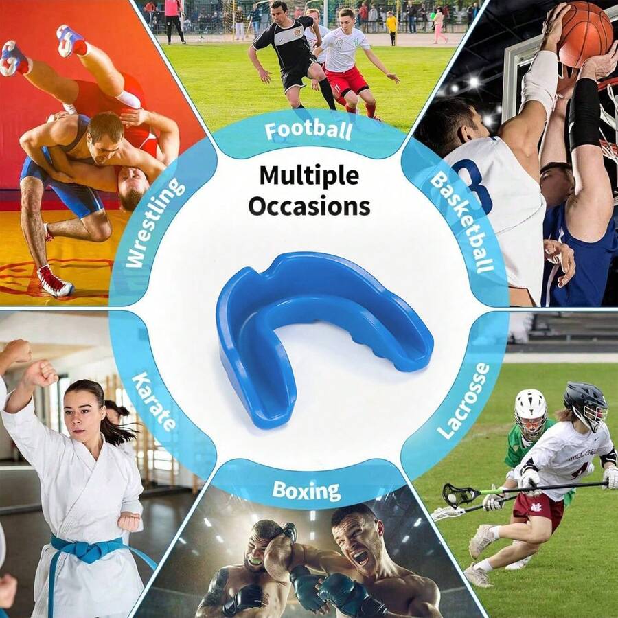 1 pièce protègedents de boxe en gel pour entraînement au combat