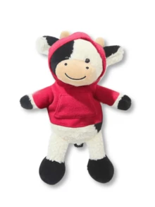 30cm/11.8inch Christmas Cow Plush Toys Lovely Cow Stuffed Animal Cow Wear Clothes Plush Pillow Soft Cute Cow Stuffed Animal Toy Gifts For Kids Ideal For Christmas Gifts Xmas Decor Home Girls Valentine's Day Gift - Multicolor - View 6