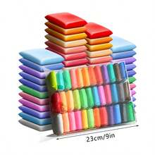 Random Lightweight Air-Drying Clay Toy Dough, Magic Modeling Clay Set - Best Gift For Boys And Girls, Sculpture Arts & Crafts - Multicolor - View 3