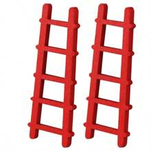 Mô hình quà tặng Giáng sinh thu nhỏ tỷ lệ 1:12 - Ghế bập bênh, dùng để trang trí nhà BJD, đồ trang trí Giáng sinh bằng gỗ cổ điển, trưng bày cửa sổ, đồ trang trí để bàn, cây thông Noel mini, Giáng sinh - Nhiều màu - Xem 19