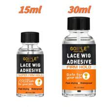 Pegamento súper fuerte para pelucas GOIPLE, adhesivo impermeable para pelucas frontales de encaje, agente de unión invisible, pegamento transparente para pelucas de secado rápido - Pegamento para peluca - Ver 15