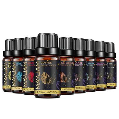 MAYJAM 1pc 10ml/0.33fl.Oz שמני ניחוח למפזר אדים נרות ריחניים להכנת סבון, שמני אתריים למפזרי ריח לבית בושם ארומתרפיה