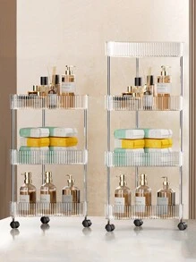 1 Miếng Đa chức năng Thép không gỉ Giá lưu trữ Với Rút mũ Thiết kế Đối với Phòng tắm , Phòng bếp , - Trong sáng - Xem 1