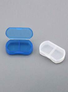 1/2/3/4pcs Portable Pill Box For Travel,Moisture Proof Pill Organizer Reusable Pill Case For Men And Women Medicine Planner Daily Pocket Case To Hold Vitamin Medicine Medication And Supplement Home Emergency Bag Medical Assistant Camping Medical Pill Container Medicine Box Plastic Containers