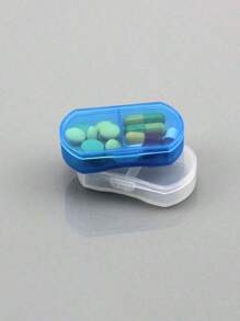 1/2/3/4pcs Portable Pill Box For Travel,Moisture Proof Pill Organizer Reusable Pill Case For Men And Women Medicine Planner Daily Pocket Case To Hold Vitamin Medicine Medication And Supplement Home Emergency Bag Medical Assistant Camping Medical Pill Container Medicine Box Plastic Containers