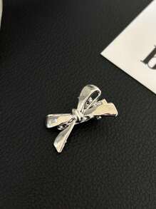 12个可爱蝴蝶结鳄鱼夹，小巧无痕刘海发夹，女士发饰，情人节礼物，蝴蝶结发夹，发卡，学生用品，优雅，学院风，蝴蝶结，头饰，发夹 - 彩色 - 查看 7