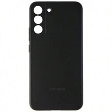 Official Leather Cover For  Galaxy (S22+) - Black - 黑色 - 查看 2