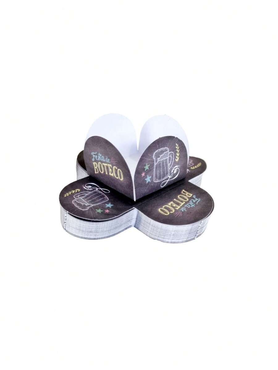 Kit 200 Cupcake Holders Party Bar Decoration Bar Party Adult Party Bar Beer - màu đen - Xem 1