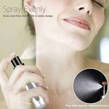 3pcs Portable Mini Refillable Perfume Spray Bottle - Bright Black - View 4