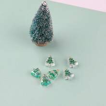 5 cái/gói hạt Acrylic hỗn hợp ngẫu nhiên theo chủ đề Giáng sinh DIY làm đồ trang sức dây đeo điện thoại - Nhiều màu - Xem 15