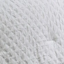 7 Piece White Embroidered Comforter Set- All Season Elegant Bedding Set, Contemporary Brushed Microfiber - Breathable & Comfortable Bed In A Bag With Down Alternative Filling - White - View 3