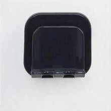 Soporte para cepillo de dientes, vaso para cepillo de dientes a prueba de polvo, accesorios de baño montados en la pared para estudiantes, decoración de baño del hogar, decoración de otoño, de vuelta a la escuela